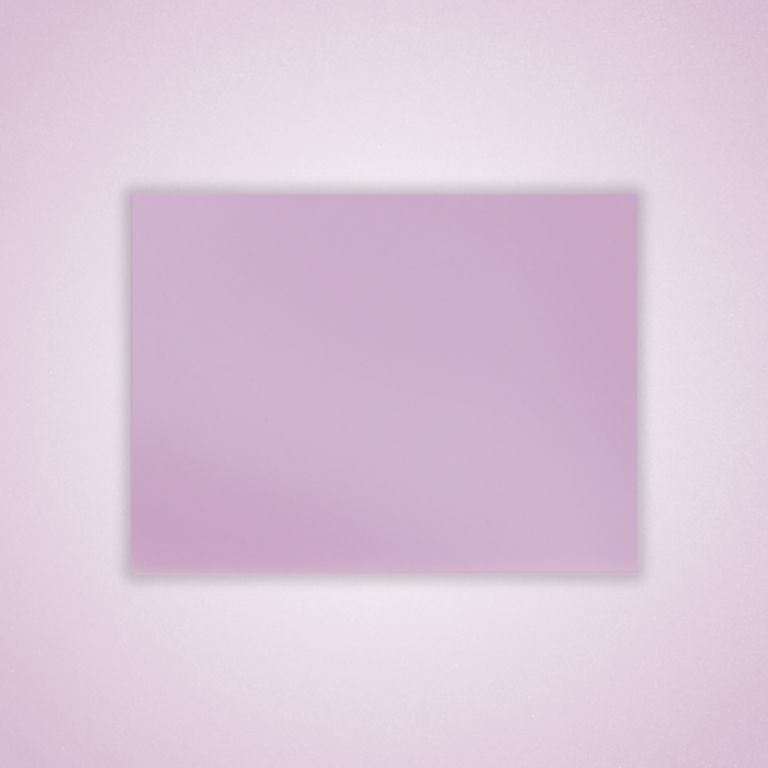 Lavender Pastel Acrylic Sheet. Light purple acrylic with a smooth matte-gloss combo finish for versatile crafting. Ideal for laser-cut wedding decor, small business product tags, or spring-themed DIY projects. Compatible with laser cutters like Glowforge, xTool, and OMTech. Ideal for detailed designs. Perfect for hobbyists, Etsy sellers, and small business owners creating personalized signs, wedding decor, name tags, ornaments, cake toppers, and custom gifts. Pre-cut to fit standard laser beds.