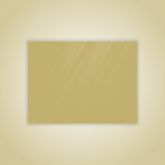 Gold Mirror Acrylic Sheet. Luxurious gold-toned mirror acrylic with a flawless finish. Perfect for wedding signs, upscale gifts, and elegant craft pieces. Compatible with laser cutters like Glowforge, xTool, and OMTech. Ideal for precise cuts and detailed designs. Perfect for hobbyists, Etsy sellers, and small business owners creating personalized signs, wedding decor, name tags, ornaments, cake toppers, and custom gifts. Pre-cut to fit standard laser beds.
