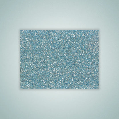 Light Blue Glitter Acrylic Sheet. Bright aqua-blue acrylic with shimmering glitter finish. Perfect for custom cake toppers, party signs, and DIY accessories that catch the eye. Compatible with laser cutters like Glowforge, xTool, and OMTech. Ideal for precise cuts and detailed designs. Perfect for hobbyists, Etsy sellers, and small business owners creating personalized signs, wedding decor, name tags, ornaments, cake toppers, and custom gifts. Pre-cut to fit standard laser beds.
