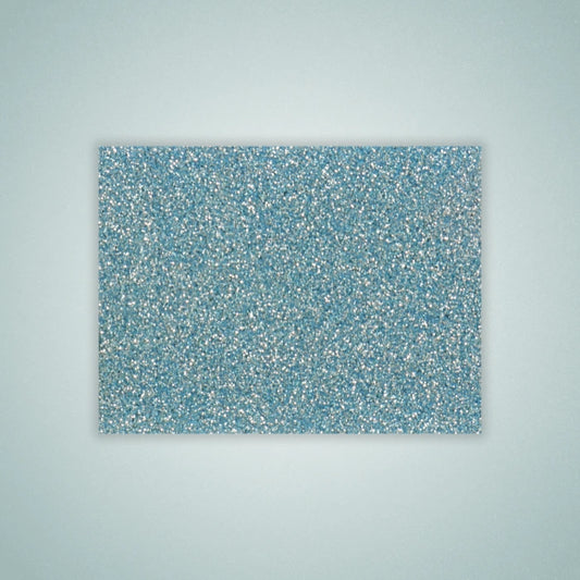 Light Blue Glitter Acrylic Sheet. Bright aqua-blue acrylic with shimmering glitter finish. Perfect for custom cake toppers, party signs, and DIY accessories that catch the eye. Compatible with laser cutters like Glowforge, xTool, and OMTech. Ideal for precise cuts and detailed designs. Perfect for hobbyists, Etsy sellers, and small business owners creating personalized signs, wedding decor, name tags, ornaments, cake toppers, and custom gifts. Pre-cut to fit standard laser beds.
