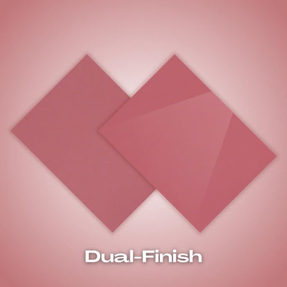 Dual-finish: Mauve Pastel Acrylic Sheet. Muted dusty rose tone with both matte and glossy finish options. Popular for wedding signage, boutique tags, and elegant DIY gifts. Compatible with laser cutters like Glowforge, xTool, and OMTech. Ideal for precise cuts and detailed designs. Perfect for hobbyists, Etsy sellers, and small business owners creating personalized signs, wedding decor, name tags, ornaments, cake toppers, and custom gifts. Pre-cut to fit standard laser beds.
