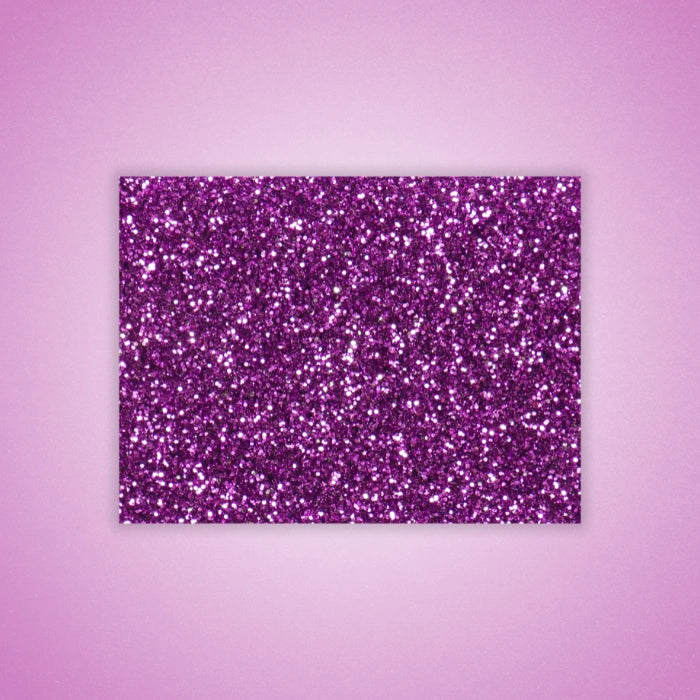 Purple Glitter Acrylic Sheet. Deep violet acrylic with glitter shimmer for a magical finish. Ideal for themed party decor, fantasy-inspired crafts, and expressive signage. Compatible with laser cutters like Glowforge, xTool, and OMTech. Ideal for precise cuts and detailed designs. Perfect for hobbyists, Etsy sellers, and small business owners creating personalized signs, wedding decor, name tags, ornaments, cake toppers, and custom gifts. Pre-cut to fit standard laser beds.
