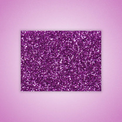 Purple Glitter Acrylic Sheet. Deep violet acrylic with glitter shimmer for a magical finish. Ideal for themed party decor, fantasy-inspired crafts, and expressive signage. Compatible with laser cutters like Glowforge, xTool, and OMTech. Ideal for precise cuts and detailed designs. Perfect for hobbyists, Etsy sellers, and small business owners creating personalized signs, wedding decor, name tags, ornaments, cake toppers, and custom gifts. Pre-cut to fit standard laser beds.

