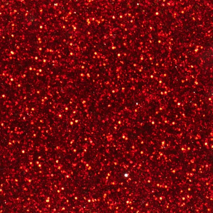 Close-up of Red Glitter Acrylic Sheet. Bold crimson glitter sheet with vibrant sparkle. Perfect for romantic decor, holiday signs, and attention-grabbing laser projects. Compatible with laser cutters like Glowforge, xTool, and OMTech. Ideal for precise cuts and detailed designs. Perfect for hobbyists, Etsy sellers, and small business owners creating personalized signs, wedding decor, name tags, ornaments, cake toppers, and custom gifts. Pre-cut to fit standard laser beds.
