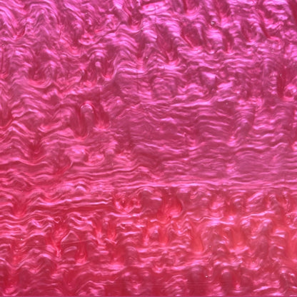 Close-up of Red Pearl Acrylic Sheet. Deep red hue with a luminous, swirling pearlescent finish. Ideal for luxury signage, bold event decor, and striking laser-cut accessories. Compatible with laser cutters like Glowforge, xTool, and OMTech. Ideal for precise cuts and detailed designs. Perfect for hobbyists, Etsy sellers, and small business owners creating personalized signs, wedding decor, name tags, ornaments, cake toppers, and custom gifts. Pre-cut to fit standard laser beds.
