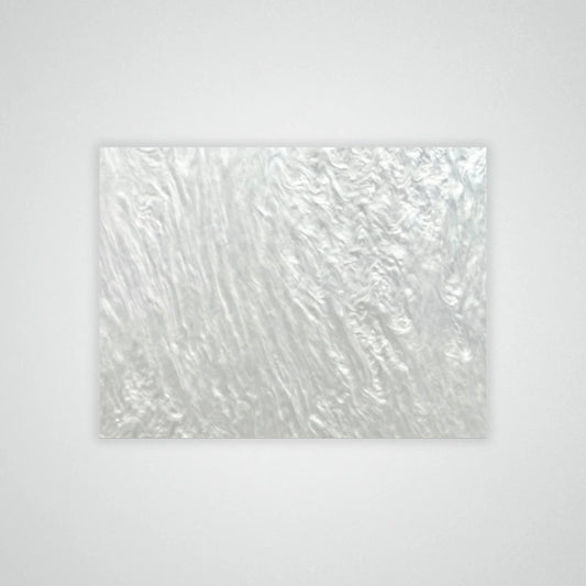 White Pearl Acrylic Sheet. Soft white base with a subtle pearlescent shimmer. Ideal for bridal designs, elegant signage, and classic decor projects. Compatible with laser cutters like Glowforge, xTool, and OMTech. Ideal for precise cuts and detailed designs. Perfect for hobbyists, Etsy sellers, and small business owners creating personalized signs, wedding decor, name tags, ornaments, cake toppers, and custom gifts. Pre-cut to fit standard laser beds.
